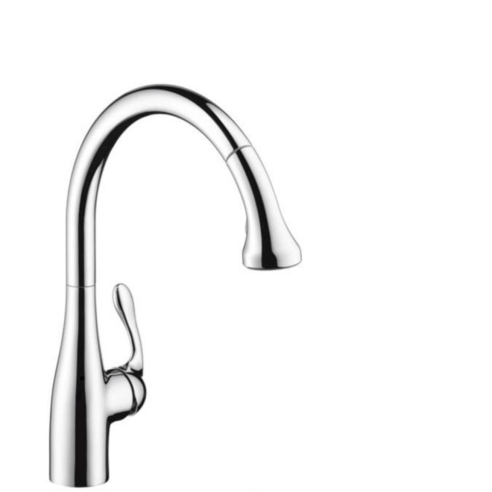 Allegro E Gourmet Semi-Pro Kitchen Faucet, 2-Spray Pull-Down, 1.75 Gpm In Chrome
