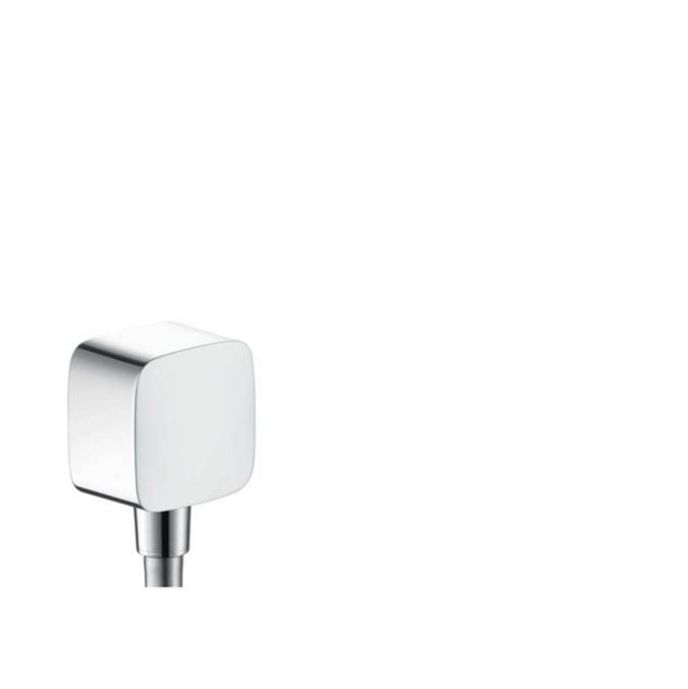 FixFit Wall Outlet PuraVida with Check Valves in Chrome