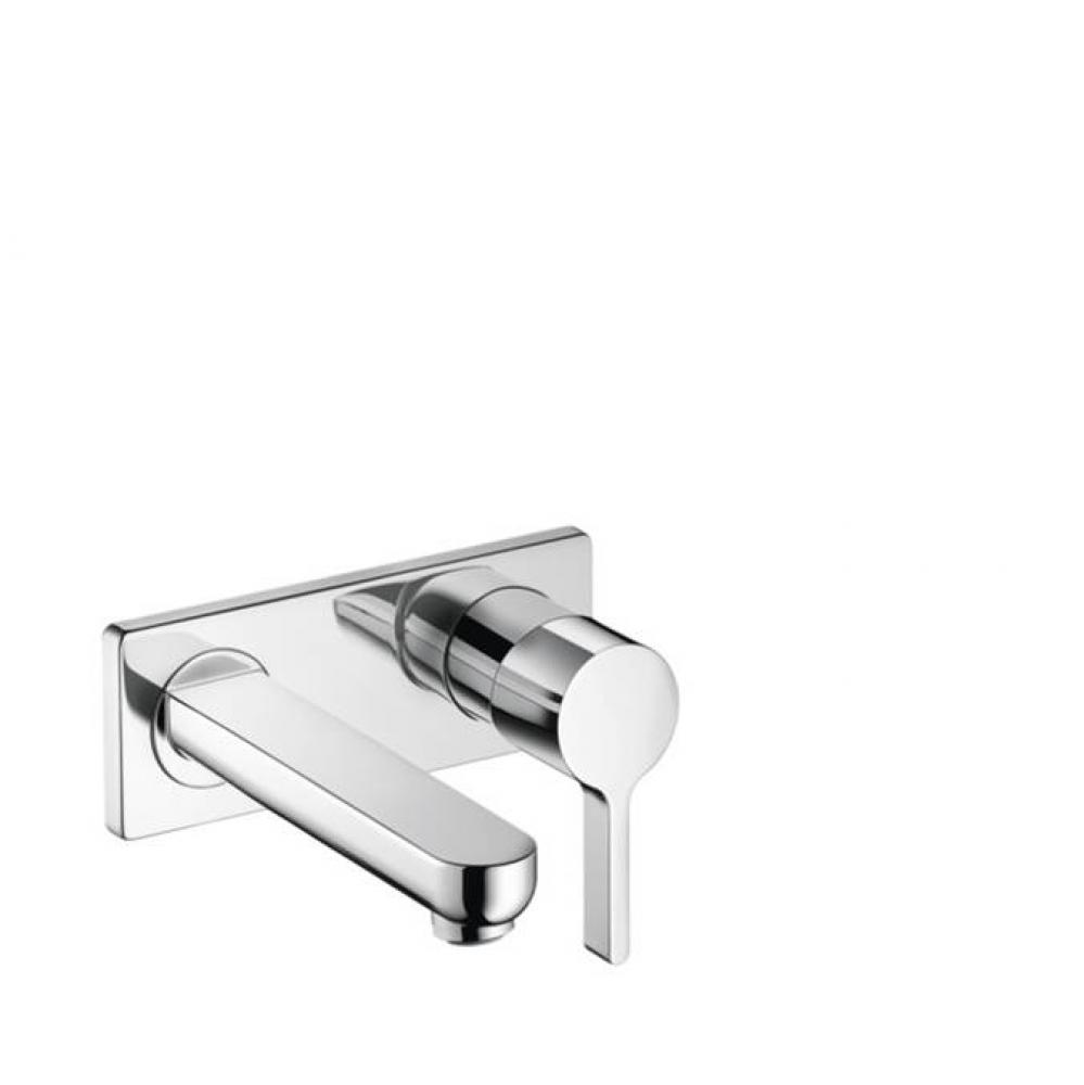 Metris S Wall-Mounted Single-Handle Faucet Trim, 1.2 GPM in Chrome