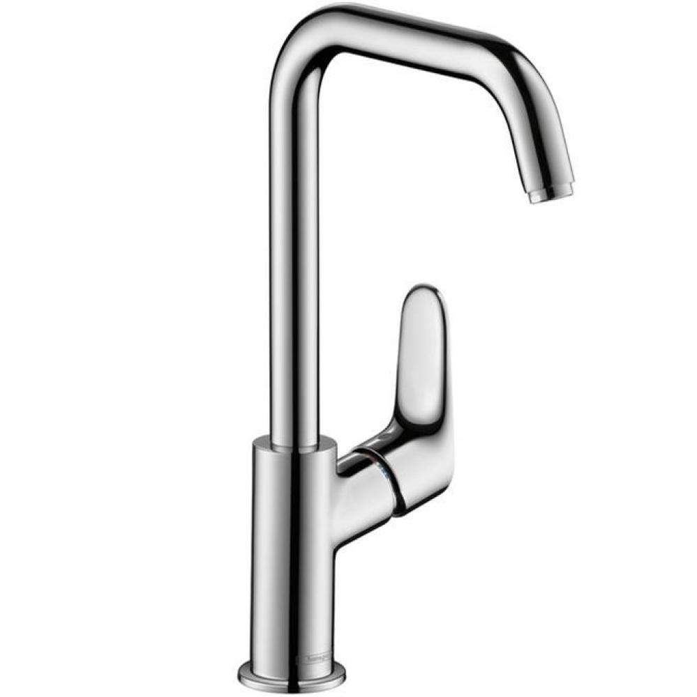 Focus Single-Hole Faucet 240 with Swivel Spout and Pop-Up Drain, 1.2 GPM in Chrome