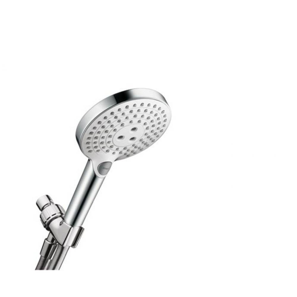 Raindance Select S Handshower Set 120 3-Jet, 2.5 GPM in White / Chrome