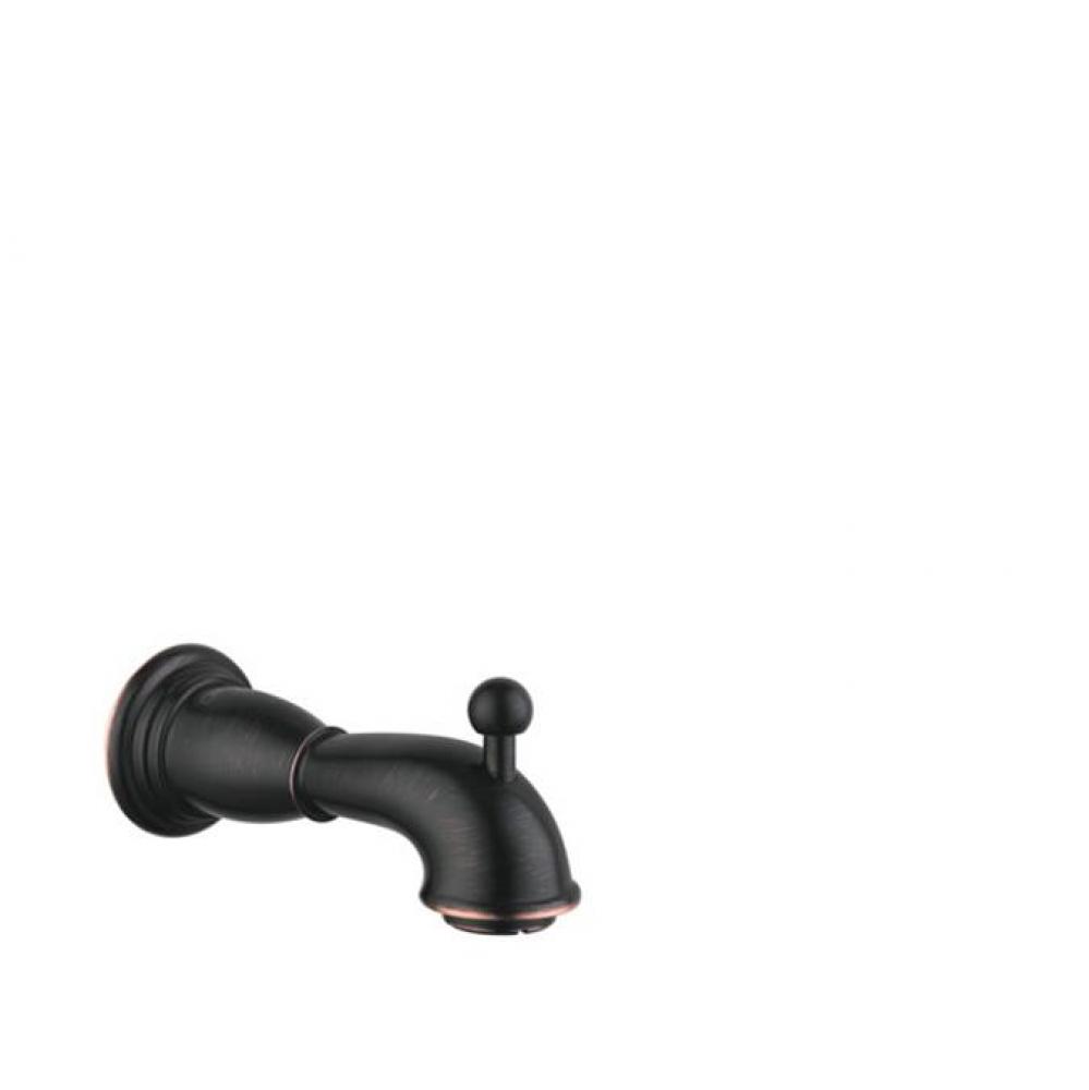 Logis Classic Tub Spout with Diverter in Rubbed Bronze