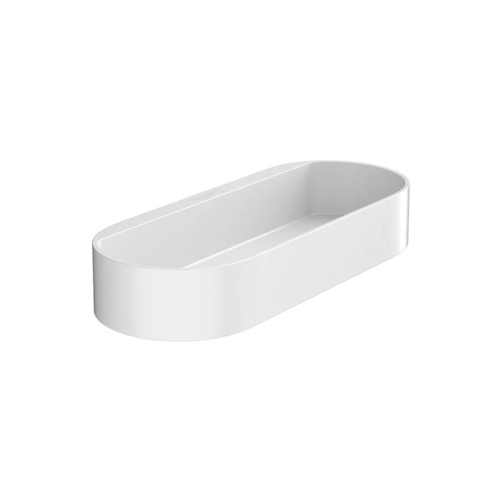 WallStoris Storage Basket in Matte White