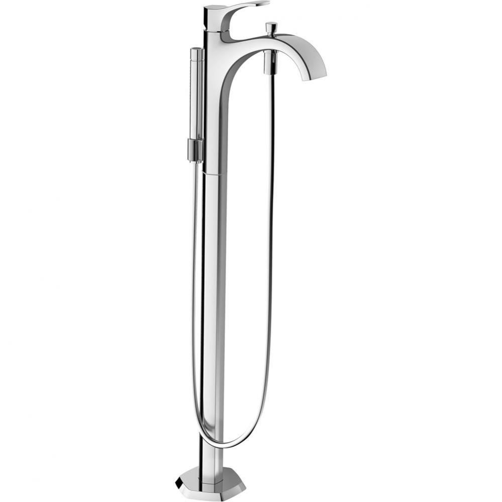 Locarno Freestanding Tub Filler Trim with 1.75 GPM Handshower in Chrome