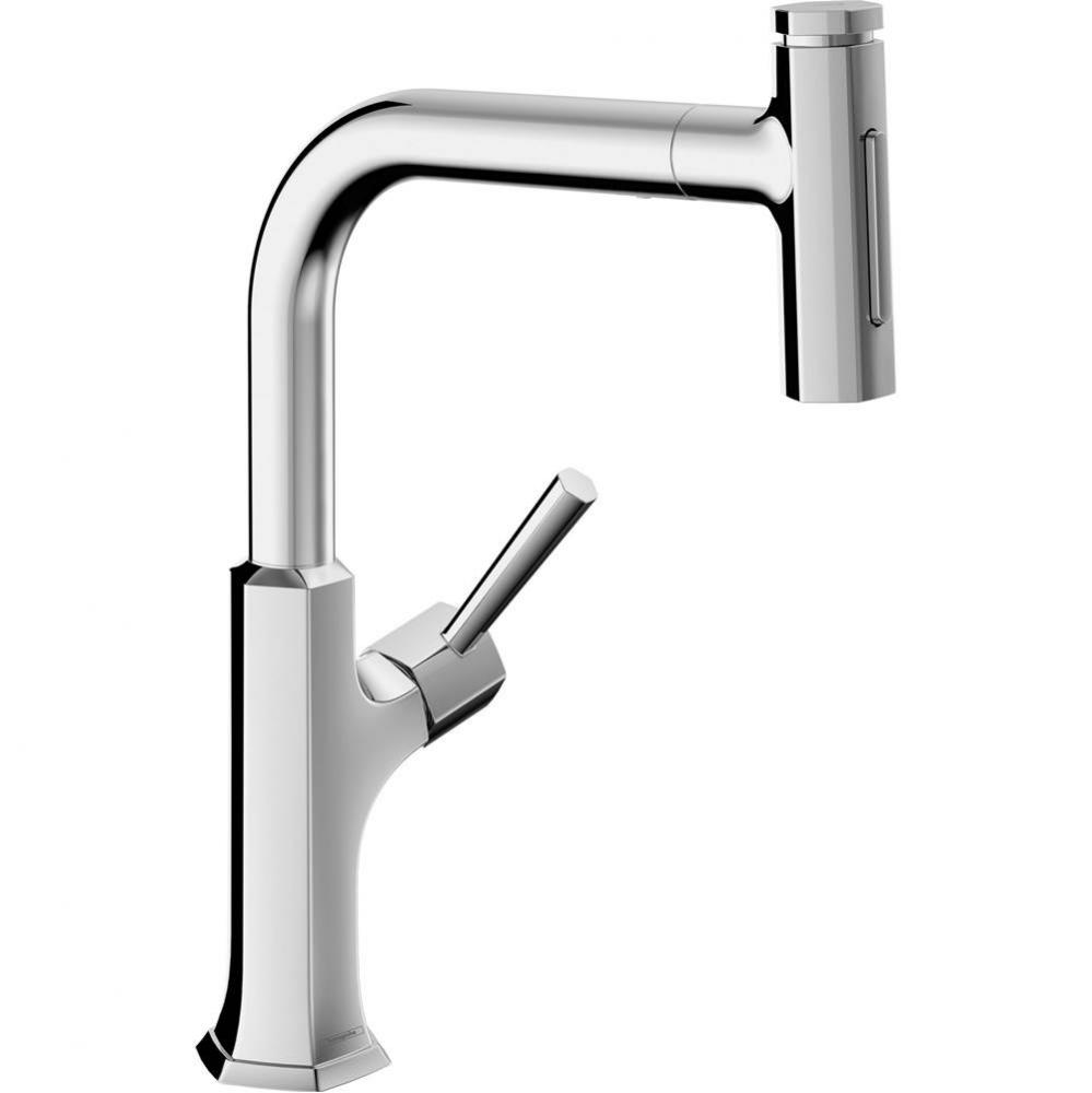 Locarno HighArc Kitchen Faucet, 2-Spray Pull-Out with sBox, 1.75 GPM in Chrome