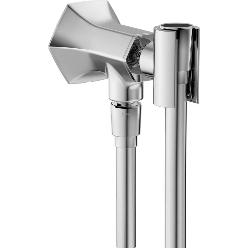 Locarno Handshower Holder with Outlet in Chrome