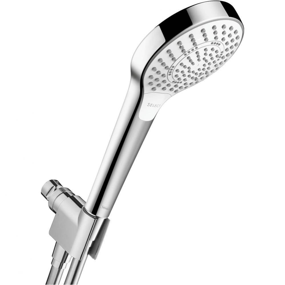 Croma Select S Handshower Set 110 3-Jet, 2.5 GPM in Chrome