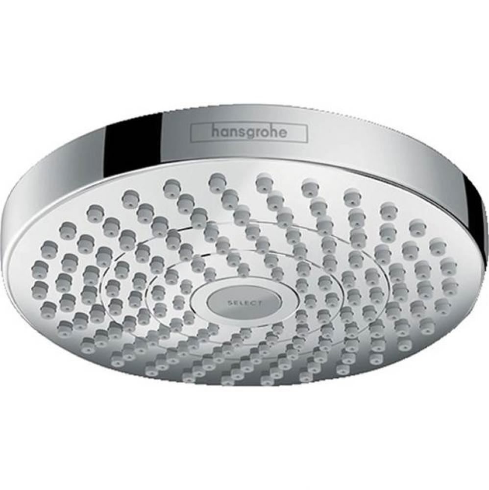 Croma Select S Showerhead 180 2-Jet, 1.5 GPM in Chrome