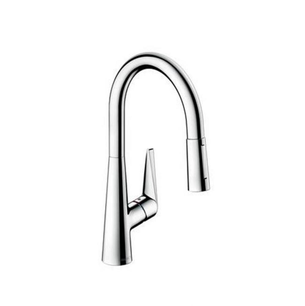 Talis S HighArc Kitchen Faucet, 2-Spray Pull-Down, 1.75 GPM in Chrome