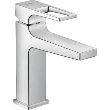 Hansgrohe 74524001 - Metropol Single-Hole Faucet 110 with Loop Handle and Pop-Up Drain, 0.5 GPM in Chrome