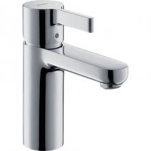 Hansgrohe 31012001 - Metris S Single-Hole Faucet 100 with Pop-Up Drain, 0.5 GPM in Chrome