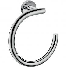 Hansgrohe 41724000 - Logis Universal Towel Ring in Chrome
