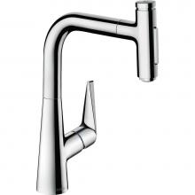 Hansgrohe 72824001 - Talis Select S Prep Kitchen Faucet, 2-Spray Pull-Out, 1.75 GPM in Chrome