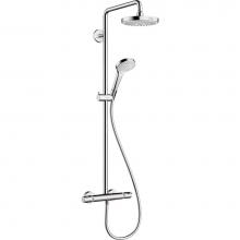 Hansgrohe 27254001 - Croma Select S Showerpipe 180 2-Jet, 2.0 GPM in Chrome