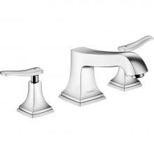 Hansgrohe 31428001 - Metropol Classic 3-Hole Roman Tub Set Trim with Lever Handles in Chrome