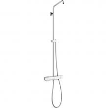 Hansgrohe 26067001 - Croma E Showerpipe without Shower Components in Chrome