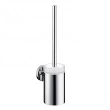Hansgrohe 40522000 - Logis Toilet Brush with Holder in Chrome