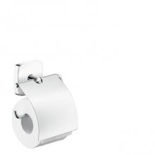 Hansgrohe 41508000 - Puravida Toilet Paper Holder With Cover In Chrome