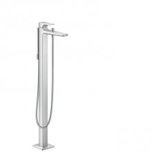 Hansgrohe 32532001 - Metropol Freestanding Tub Filler Trim with Lever Handle and 1.75 GPM Handshower in Chrome