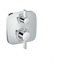 Hansgrohe 15708001 - Ecostat E Thermostatic Trim with Volume Control and Diverter in Chrome