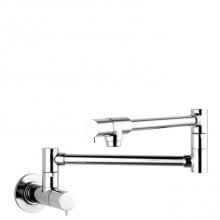 Hansgrohe 04057000 - Talis S Pot Filler, Wall-Mounted in Chrome