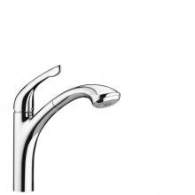 Hansgrohe 04076000 - Allegro E Kitchen Faucet, 2-Spray Pull-Out, 1.75 GPM in Chrome