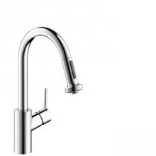 Hansgrohe 04286000 - Talis S² Prep Kitchen Faucet, 2-Spray Pull-Down, 1.75 GPM in Chrome
