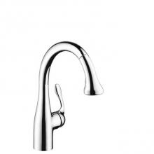 Hansgrohe 04297000 - Allegro E Gourmet Prep Kitchen Faucet, 2-Spray Pull-Down, 1.75 GPM in Chrome