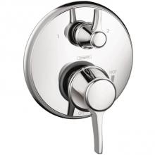 Hansgrohe 04449000 - Ecostat Classic Pressure Balance Trim with Diverter, Round in Chrome