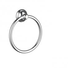 Hansgrohe 06095000 - C Accessories Towel Ring in Chrome