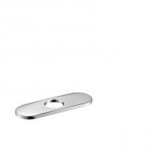 Hansgrohe 14018001 - C Accessories Base Plate for Traditional Single-Hole Faucets, 6'' in Chrome