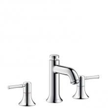 Hansgrohe 14113001 - Talis C Widespread Faucet 100 with Pop-Up Drain, 1.2 GPM in Chrome