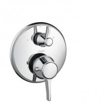 Hansgrohe 15753001 - Ecostat Classic Thermostatic Trim with Volume Control and Diverter, Round in Chrome