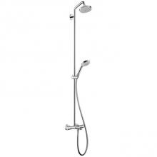 Hansgrohe 27143001 - Croma Showerpipe 150 1-Jet with Tub Filler, 2.0 GPM in Chrome