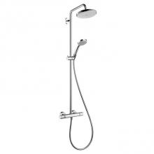 Hansgrohe 27185001 - Croma Showerpipe 220 1-Jet, 2.5 GPM in Chrome