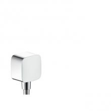 Hansgrohe 27414001 - FixFit Wall Outlet PuraVida with Check Valves in Chrome
