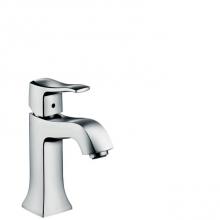 Hansgrohe 31075001 - Metris C Single-Hole Faucet 100 with Pop-Up Drain, 1.2 GPM in Chrome
