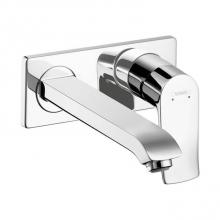 Hansgrohe 31086001 - Metris Wall-Mounted Single-Handle Faucet Trim, 1.2 GPM in Chrome