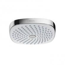 Hansgrohe 26528401 - Croma Select E Showerhead 180 2-Jet, 2.0 GPM in White / Chrome