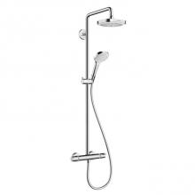 Hansgrohe 27257001 - Croma Select E Showerpipe 180 2-Jet, 2.0 GPM in Chrome