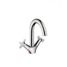 Hansgrohe 71270001 - Logis Classic Single-Hole Faucet 150 with Swivel Spout and Pop-Up Drain, 1.2 GPM in Chrome