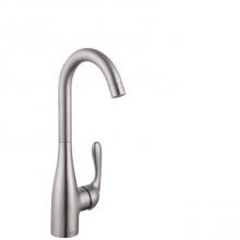 Hansgrohe 14801801 - Allegro E Bar Faucet, 1.5 GPM in Steel Optic