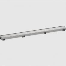 Hansgrohe 56040801 - RainDrain Match Trim for 35 1/4'' Rough with Height Adjustable Frame in Brushed Stainles