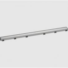 Hansgrohe 56041801 - RainDrain Match Trim for 39 3/8'' Rough with Height Adjustable Frame in Brushed Stainles
