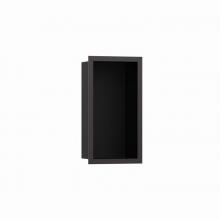 Hansgrohe 56095990 - XtraStoris Individual Wall Niche Matte Black with Design Frame 12''x 6''x 4&ap