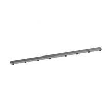 Hansgrohe 56128801 - RainDrain Match Trim Boardwalk for 59 1/8'' Rough with Height Adjustable Frame in Brushe