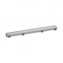 Hansgrohe 56037801 - RainDrain Match Trim for 27 5/8'' Rough with Height Adjustable Frame in Brushed Stainles