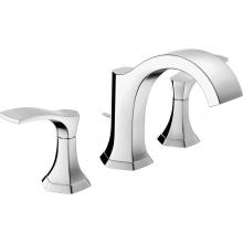 Hansgrohe 04813000 - Locarno Widespread Faucet 110 with pop-up drain, 1.2 GPM in Chrome