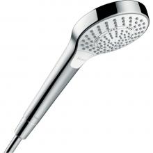 Hansgrohe 04947400 - Croma Select S Handshower 110 3-Jet, 2.5gpm in White / Chrome