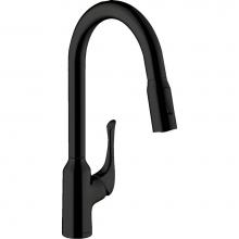 Hansgrohe 71843671 - Allegro N HighArc Kitchen Faucet, 2-Spray Pull-Down, 1.75 GPM in Matte Black